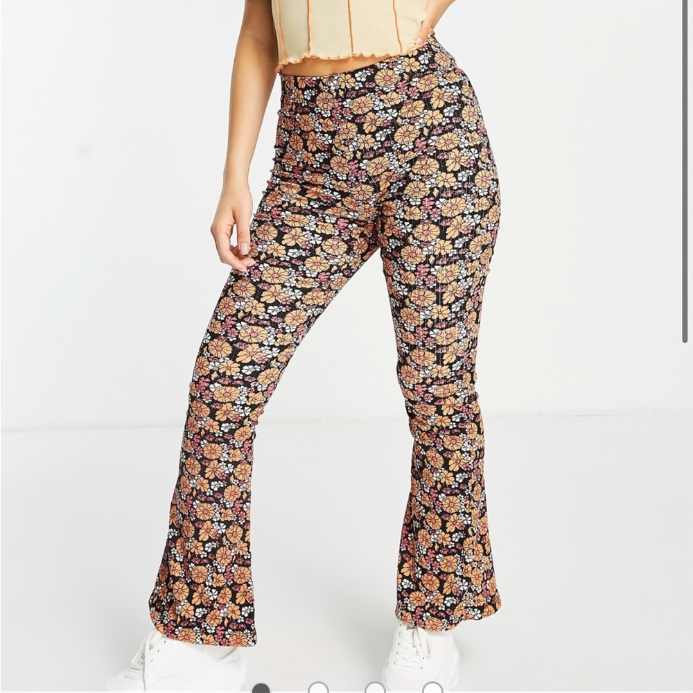 Topshop Floral Patterned Fabric